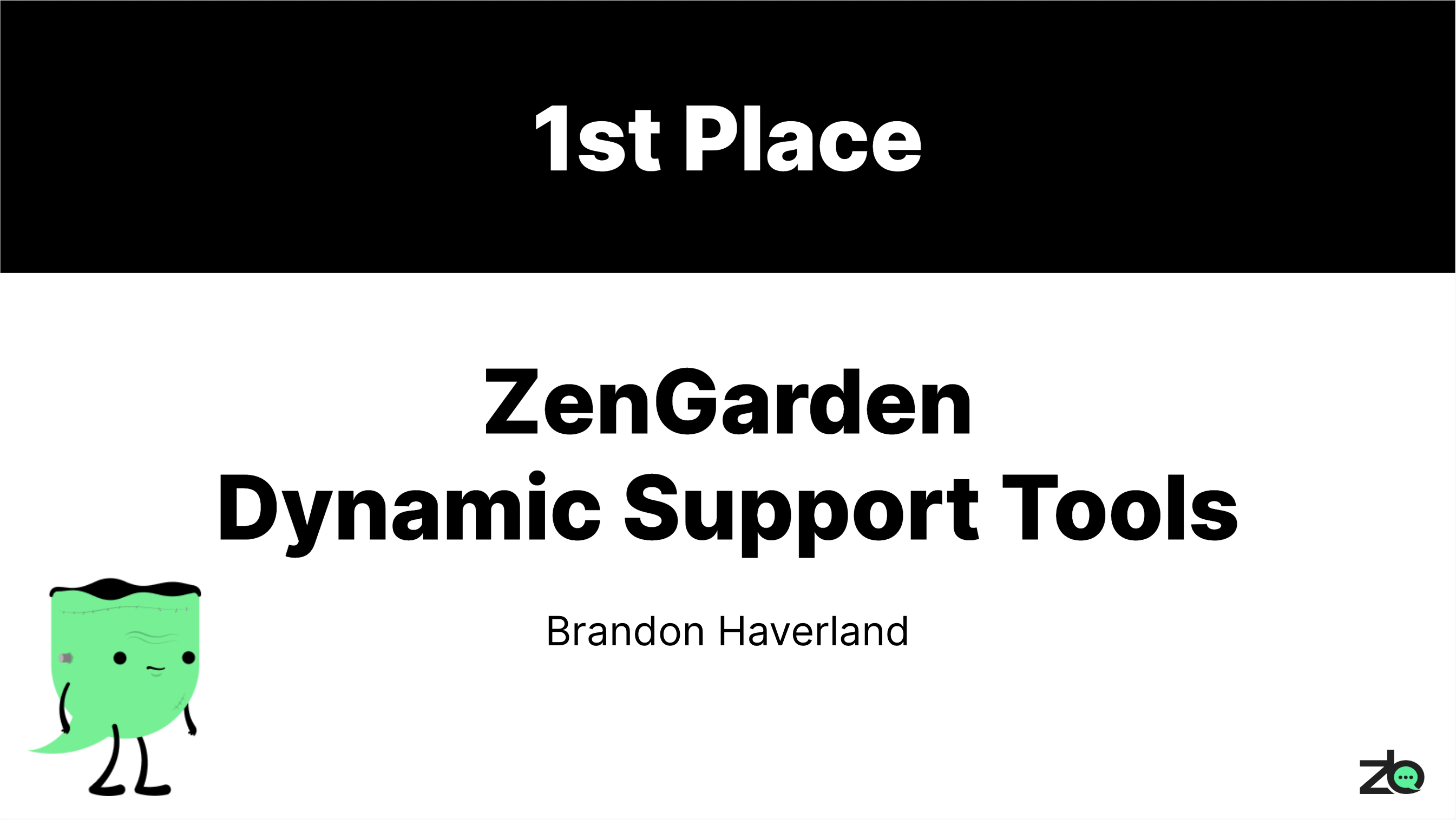 Zennovation Hackathon First Place!